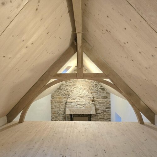 Rénovation d’un ancien penty breton près de Morlaix ( 29 – Finistère)