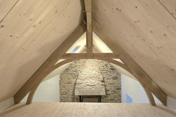 Rénovation d’un ancien penty breton près de Morlaix ( 29 – Finistère)