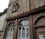 Restauration d'un pan de bois à Treguier