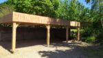 Carport en chêne et thuya