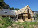 Extension -Bardage châtaigner