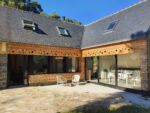 Extension -Bardage châtaigner
