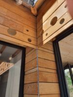 Extension -Bardage châtaigner