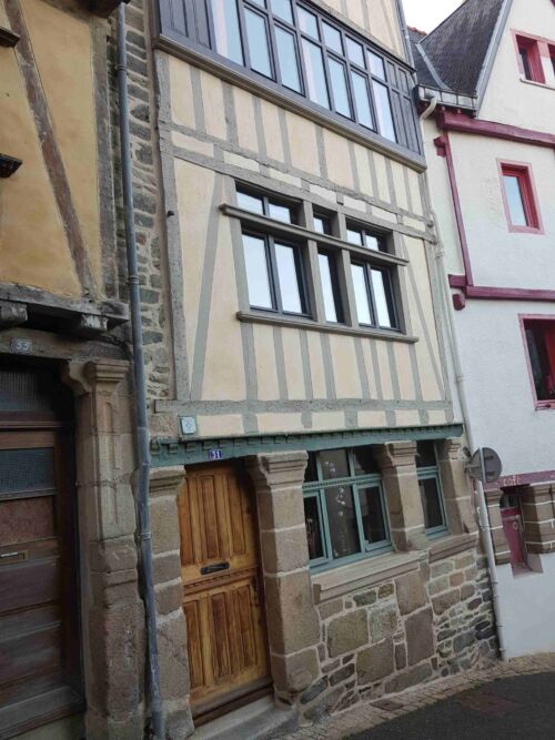 Restauration Pans de Bois - Morlaix - Finistère (29)